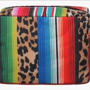Ngil Multicolor Serape Makeup Bag